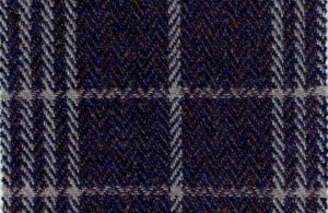 MALT-PURPLE BLUE, M. K. CHECK PATTERN