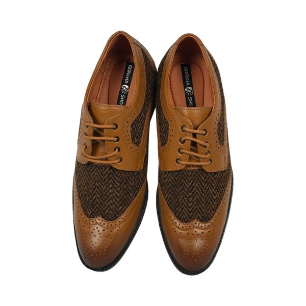 Gorkha GNW Tweed Formal Shoes